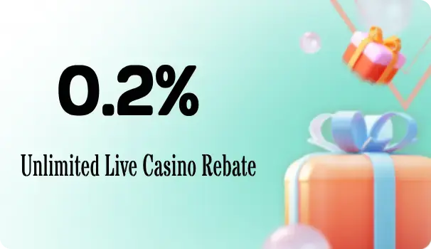 1plus unlimited live casino rebate